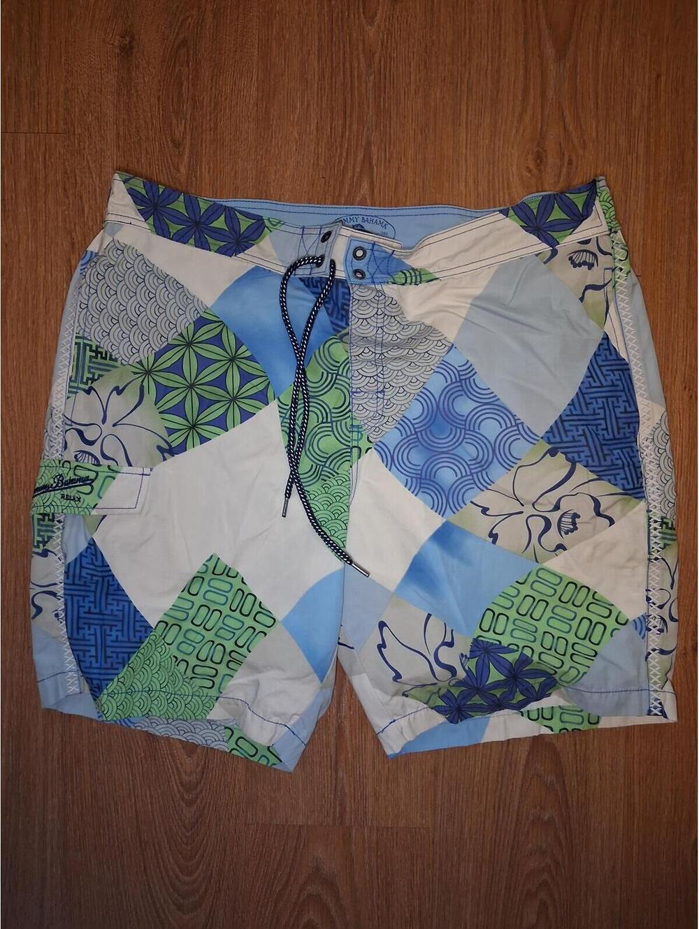 Tommy Bahama Relax Swim Trunks XL Multicolor Cotton Blend